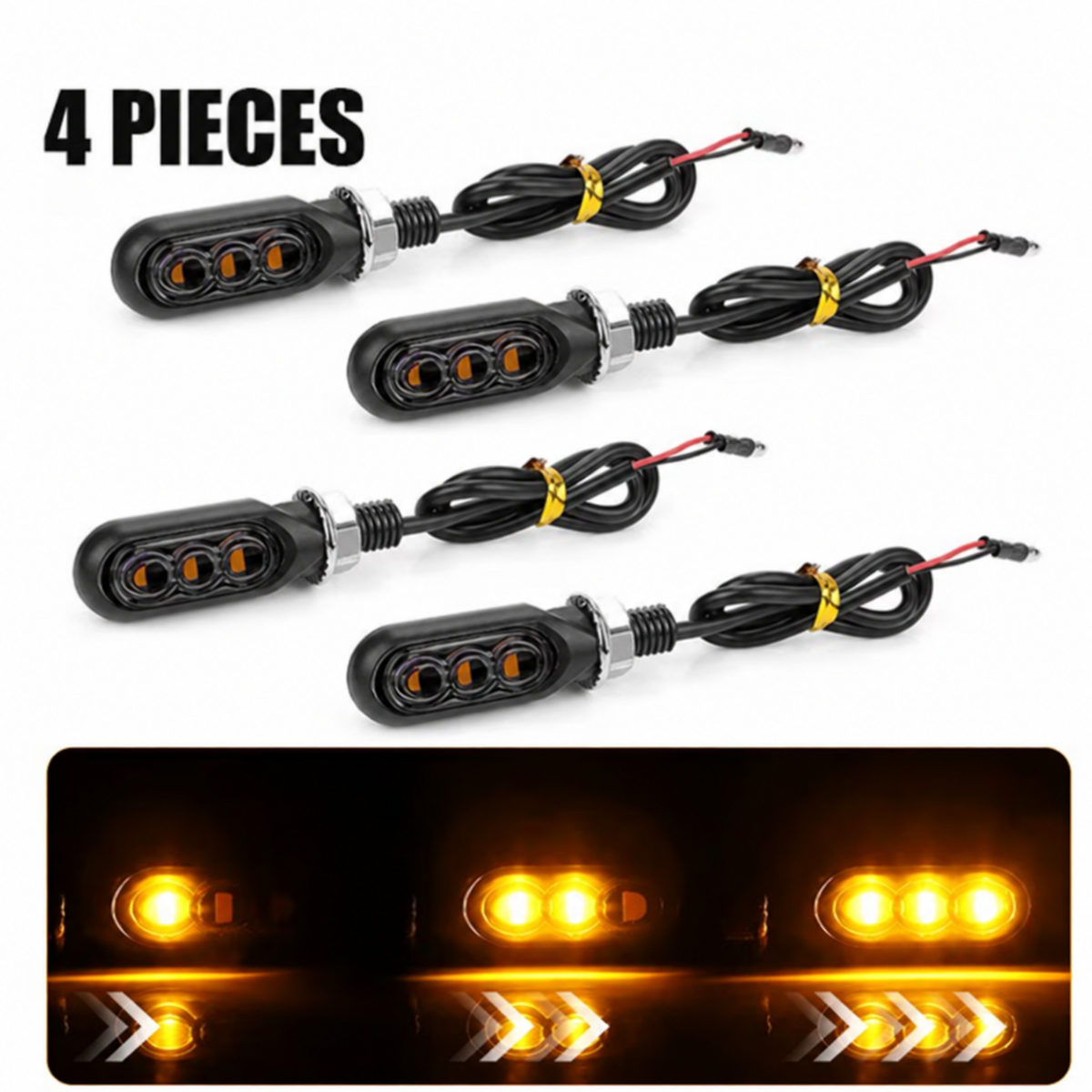 Kit 4 frecce a Led sequenziali Universali