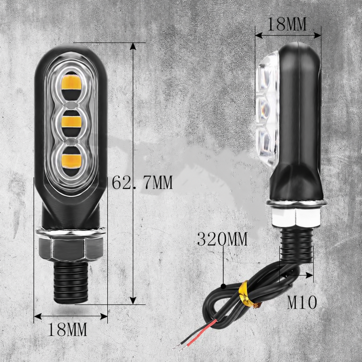 Kit 4 frecce a Led sequenziali Universali