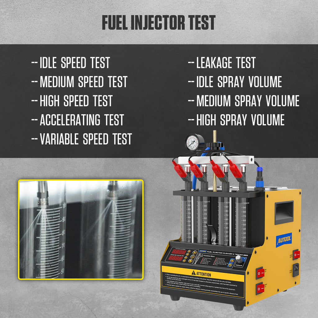 Tester Ignetori macchine con vasca ultrasuoni integrata